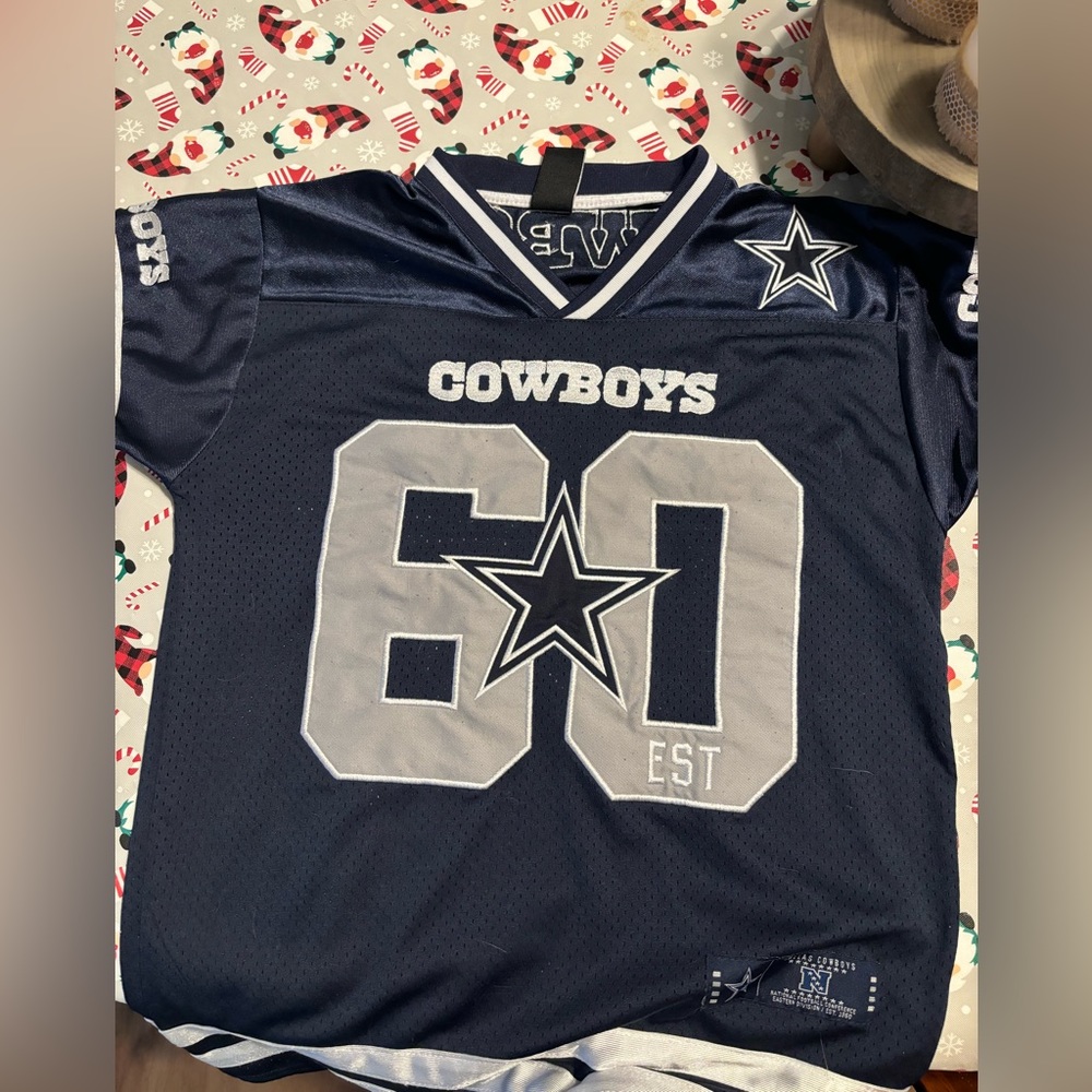 Cowboys jersey worn once or twice.